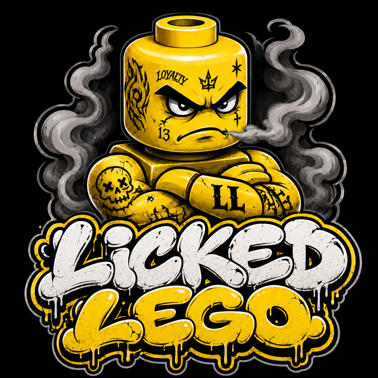 Licked Lego